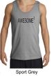 Mens Tanktop Awesome Cubed Tank Top