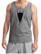 Mens Tanktop Basic Black Tuxedo Tank Top