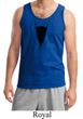 Mens Tanktop Basic Black Tuxedo Tank Top