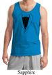Mens Tanktop Basic Black Tuxedo Tank Top