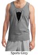 Mens Tanktop Basic Black Tuxedo Tank Top