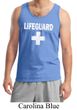 Mens Tanktop Distressed Lifeguard Tank Top