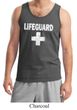 Mens Tanktop Distressed Lifeguard Tank Top