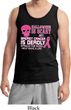 Mens Tanktop Halloween Scary Breast Cancer Deadly Tank Top