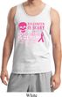 Mens Tanktop Halloween Scary Breast Cancer Deadly Tank Top