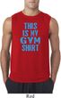 Mens This Is My Gym Shirt Sleeveless Shirt