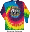 Mens Three Stooges Moonshine Whiskey Long Sleeve Tie Dye Tee T-shirt