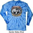Mens Three Stooges Moonshine Whiskey Long Sleeve Tie Dye Tee T-shirt
