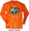 Mens Three Stooges Moonshine Whiskey Long Sleeve Tie Dye Tee T-shirt