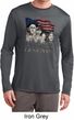 Mens Three Stooges Rushmorons Dry Wicking Long Sleeve Tee T-Shirt