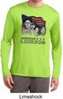 Mens Three Stooges Rushmorons Dry Wicking Long Sleeve Tee T-Shirt