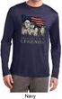 Mens Three Stooges Rushmorons Dry Wicking Long Sleeve Tee T-Shirt