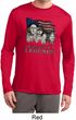 Mens Three Stooges Rushmorons Dry Wicking Long Sleeve Tee T-Shirt