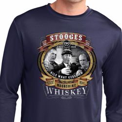Mens Three Stooges Shirt Moonshine Whiskey Dry Wicking Long Sleeve Mens Three Stooges Shirt Moonshine Whiskey Dry Wicking Long Sleeve