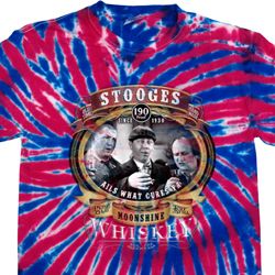 Mens Three Stooges Shirt Moonshine Whiskey Patriotic Tie Dye T-shirt Mens Three Stooges Shirt Moonshine Whiskey Patriotic Tie Dye T-shirt