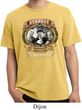 Mens Three Stooges Shirt Moonshine Whiskey Pigment Dyed Tee T-Shirt