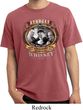 Mens Three Stooges Shirt Moonshine Whiskey Pigment Dyed Tee T-Shirt