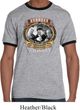 Mens Three Stooges Shirt Moonshine Whiskey Ringer Tee T-Shirt