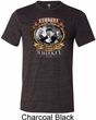 Mens Three Stooges Shirt Moonshine Whiskey Tri Blend Crewneck Tee