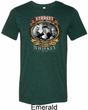 Mens Three Stooges Shirt Moonshine Whiskey Tri Blend Crewneck Tee