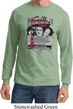 Mens Three Stooges Shirt Nyukleheads Garage Long Sleeve Tee T-Shirt