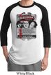 Mens Three Stooges Shirt Nyukleheads Garage Raglan Tee T-Shirt