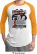 Mens Three Stooges Shirt Nyukleheads Garage Raglan Tee T-Shirt