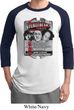 Mens Three Stooges Shirt Nyukleheads Garage Raglan Tee T-Shirt