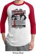 Mens Three Stooges Shirt Nyukleheads Garage Raglan Tee T-Shirt