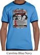 Mens Three Stooges Shirt Nyukleheads Garage Ringer Tee T-Shirt