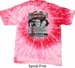 Mens Three Stooges Shirt Nyukleheads Garage Tie Dye Tee T-shirt