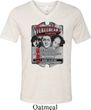 Mens Three Stooges Shirt Nyukleheads Garage Tri Blend V-neck T-Shirt