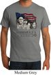Mens Three Stooges Shirt Rushmorons Organic Tee T-Shirt