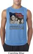 Mens Three Stooges Shirt Rushmorons Sleeveless Tee T-Shirt