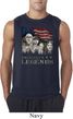 Mens Three Stooges Shirt Rushmorons Sleeveless Tee T-Shirt