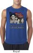 Mens Three Stooges Shirt Rushmorons Sleeveless Tee T-Shirt