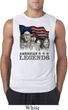 Mens Three Stooges Shirt Rushmorons Sleeveless Tee T-Shirt