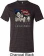 Mens Three Stooges Shirt Rushmorons Tri Blend Crewneck Tee T-Shirt