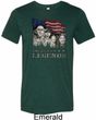 Mens Three Stooges Shirt Rushmorons Tri Blend Crewneck Tee T-Shirt