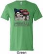Mens Three Stooges Shirt Rushmorons Tri Blend Crewneck Tee T-Shirt