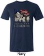 Mens Three Stooges Shirt Rushmorons Tri Blend Crewneck Tee T-Shirt