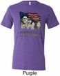 Mens Three Stooges Shirt Rushmorons Tri Blend Crewneck Tee T-Shirt