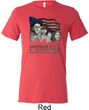 Mens Three Stooges Shirt Rushmorons Tri Blend Crewneck Tee T-Shirt