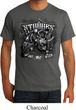 Mens Three Stooges Shirt Stooges Bike Week Organic Tee T-Shirt