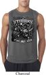 Mens Three Stooges Shirt Stooges Bike Week Sleeveless Tee T-Shirt