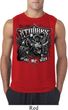 Mens Three Stooges Shirt Stooges Bike Week Sleeveless Tee T-Shirt
