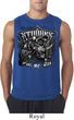 Mens Three Stooges Shirt Stooges Bike Week Sleeveless Tee T-Shirt