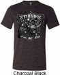 Mens Three Stooges Shirt Stooges Bike Week Tri Blend Crewneck Tee