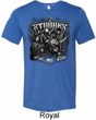 Mens Three Stooges Shirt Stooges Bike Week Tri Blend Crewneck Tee
