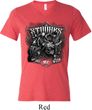 Mens Three Stooges Shirt Stooges Bike Week Tri Blend V-neck T-Shirt